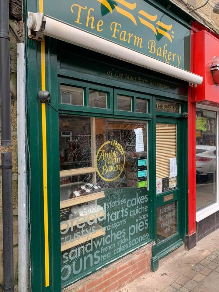 Window of award-winning bakery shattered in 'senseless' attack on New ...