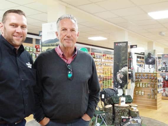 WATCH: Sir Ian Botham opens new-look fishing-tackle store in